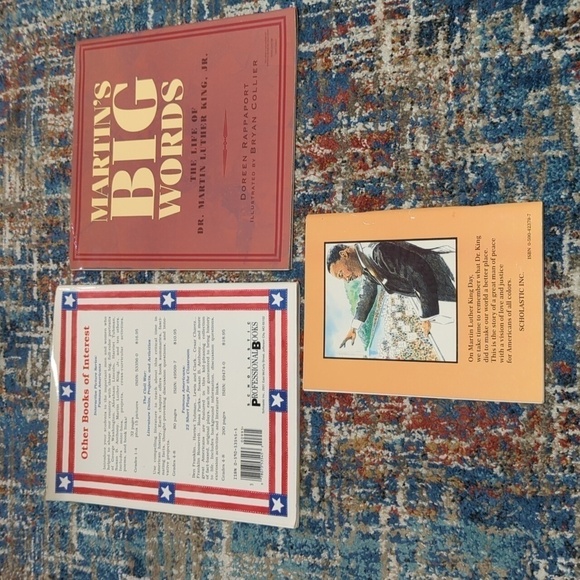 Scholastic Martin Luther King Jr. Set of 3 Paperback Books - Used - Picture 3 of 6